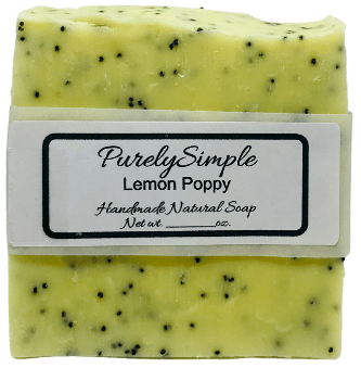 Lemon Poppy Soap